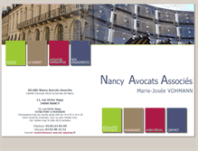 Tablet Screenshot of nancy-avocats-associes.fr